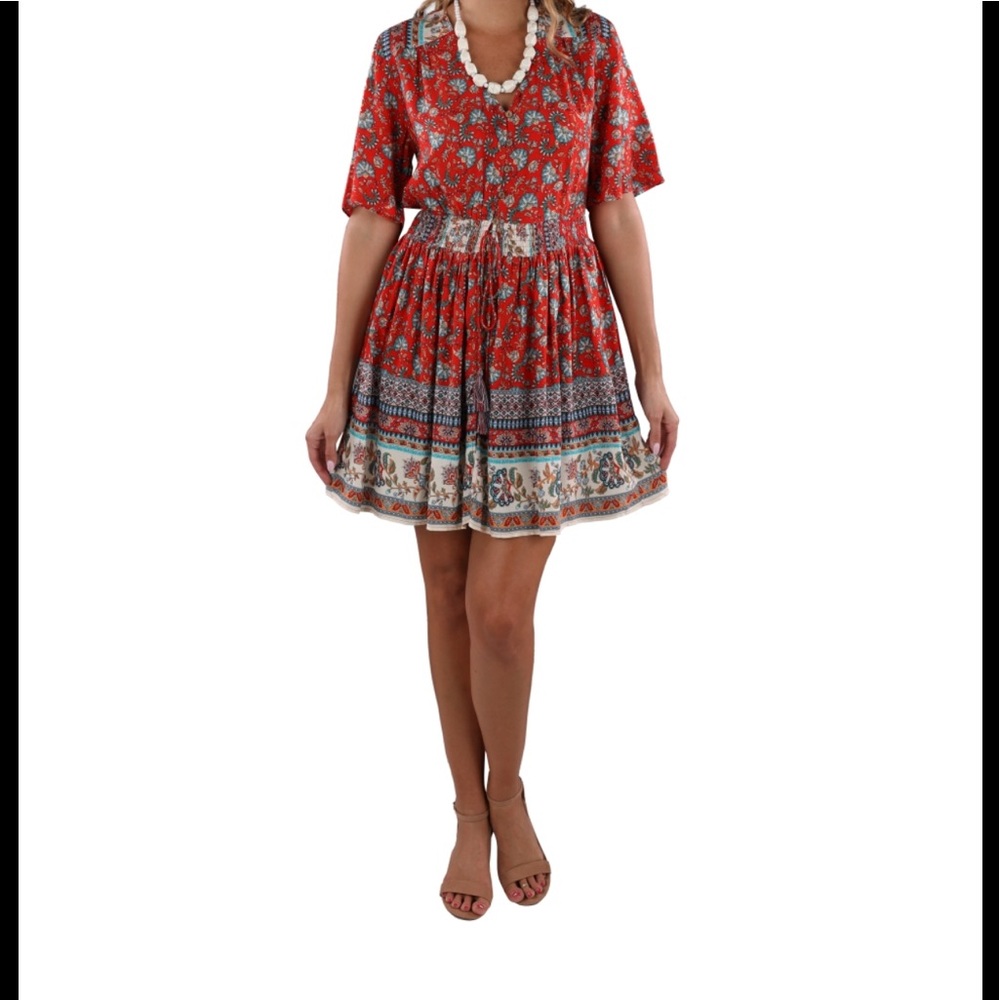 NWT.  Sacred Threads Dress/Tunic S/M.  04BL/BL
